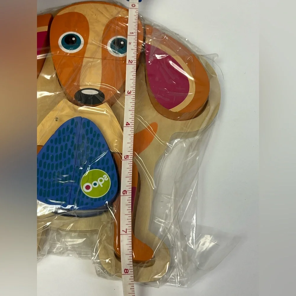 Oops- Dog puzzle ,‎ Wood, multi color, Pre-Owned